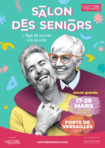 Le Salon des Seniors de Paris est l’événement incontournable dédié aux 50+ pour s’informer, échanger, se divertir, s’évader et se challenger