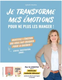 Isabelle Veverka dédicace son livre : Je transforme mes émotions pour ne plus les manger